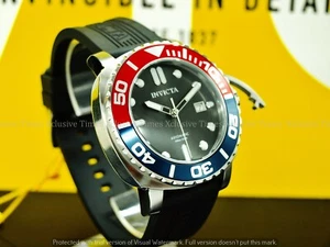 RELOJ INVICTA PARA HOMBRE 48MM AVIADOR PRO BUZO AUTOMÁTICO PEPSI SILICONA SS - Imagen 1 de 9