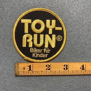 Toy Run Biker FÜR Kinder Motorcycle Patch F7 - Picture 1 of 2