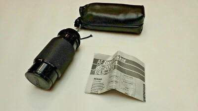 Lente zoom Kiron AF - 80–200 mm f/4,5–5,6D para Nikon con bolsa Foto 1 de 4