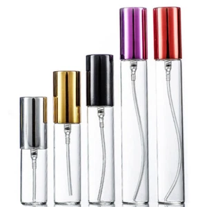 3ml 5ml 10ml 15ml Clear Glass Spray Bottles Perfume Sprayer Atomizer Mini Refill - Picture 1 of 16