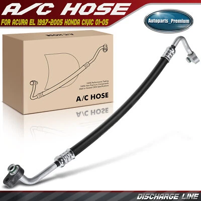 Manguera de descarga de refrigerante de aire acondicionado para Honda Civic 01-05 Acura EL 97-05 80315S53013 Foto 1 de 4