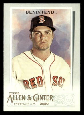 Andrew Benintendi 2020 Topps Allen & Ginter  Card #82 Boston Red Sox - Image 1 of 2