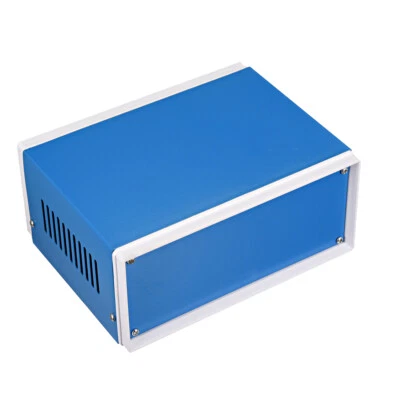 UXCELL Metal Blue Project Junction Box Enclosure Case 170x130x80mm/6.69x5.12x3.15inch