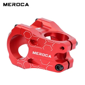 MEROCA Bicycle Short Stem 35mm Aluminum Alloy Hollow MTB Road Bike Stem 130g - Picture 1 of 19