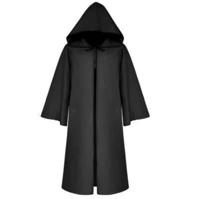 Fancy Dress Party Wizard Witch Mantle Magician Outfit Unisex Cloak Adults Cape - Image 1 of 4