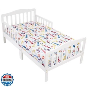 Mellanni Kleinkind 3-teiliges Set Leuchtturm - inklusive Spannbettlaken, 2 Kissenbezüge - Bild 1 von 2