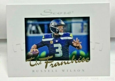 Russell Wilson 2020 Panini Score The Franchise #F28 - SP/1251 - SEATTLE SEAHAWKS - Image 1 of 2
