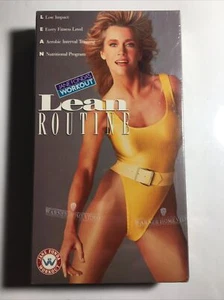 New Factory Sealed Jane Fonda's Lean Routine Workout Exercise Watermark - Picture 1 of 7