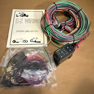 Arnés de cableado 12 circuitos EZ mini FUSIBLE CHEVY FORD Hotrods cables X largos universales - Imagen 1 de 4