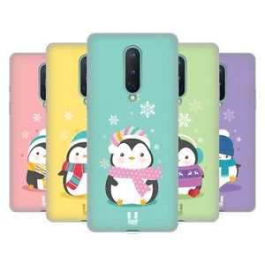 HEAD CASE DESIGNS KAWAII CHRISTMAS PENGUIN GEL CASE FOR GOOGLE ONEPLUS PHONES - Picture 1 of 17