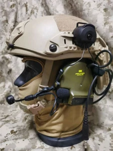 Comtac-III XPI VI Versión Casco Auriculares Tácticos Pastilla Reducción de Ruido Réplica - Imagen 1 de 7
