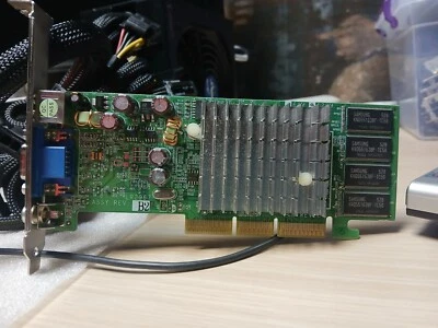 Vintage - LEADTEK Winfast A340T  nVidia FX 5200 - GREAT BUDGET RETRO AGP CARD - Image 1 of 4
