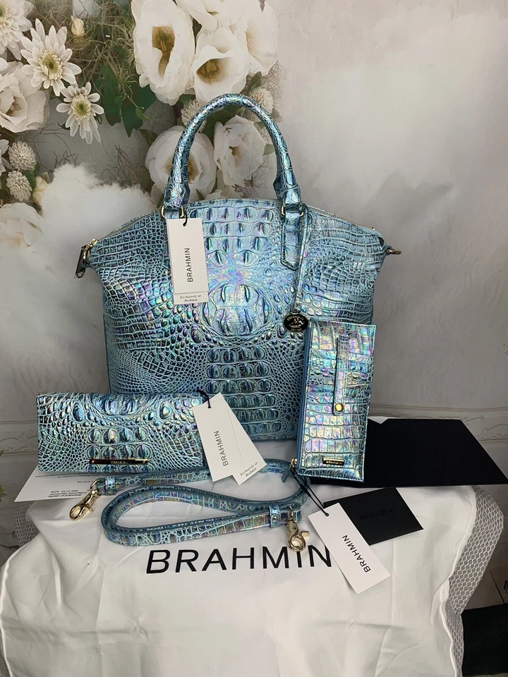 Brahmin No Eyes Wonderland Large Duxbury out and Hot