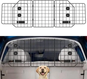 Dog Car Barrier for SUV, Adjustable Pet Divider Gate for Trunk Cargo Area, - Picture 1 of 3