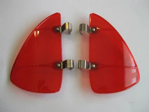 RED VENT WINDOW BREEZIES HOLDEN CHEV FORD RATROD HOTROD CUSTOM - Picture 1 of 2