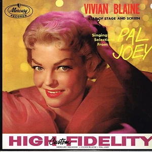 VIVIAN BLAINE pal joey/annie get your gun U.S MERCURY LP MG-20321_orig 1957 - Picture 1 of 3