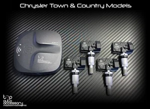 Programmable TPMS Tire Pressure Monitoring Sensor 315 433 MHz for Chrysler T&C - Picture 1 of 5