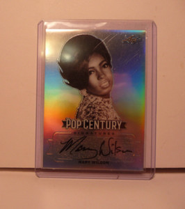 2019 Leaf Pop Century Autograph Mary Wilson