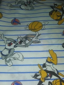 Warner Brothers Space Jam Baumwollstoff Meterware Beschreibung lesen. - Bild 1 von 3