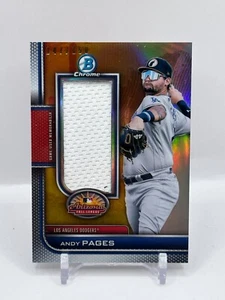 Reliquia de la Liga de Otoño 2022 Bowman Chrome #AFLR-AP 2022 AFL Andy Pages 147/150 2023 - Imagen 1 de 2