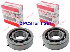 Original YAMAHA Outboard Bearing 93306-205U2, for YAMAHA 9.9 HP,15 HP X 2 PCS - Picture 1 of 3