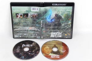 Godzilla Minus One 4K Ultra HD Blu-Ray & Bonus Disc Takashi Yamazaki - Picture 1 of 5