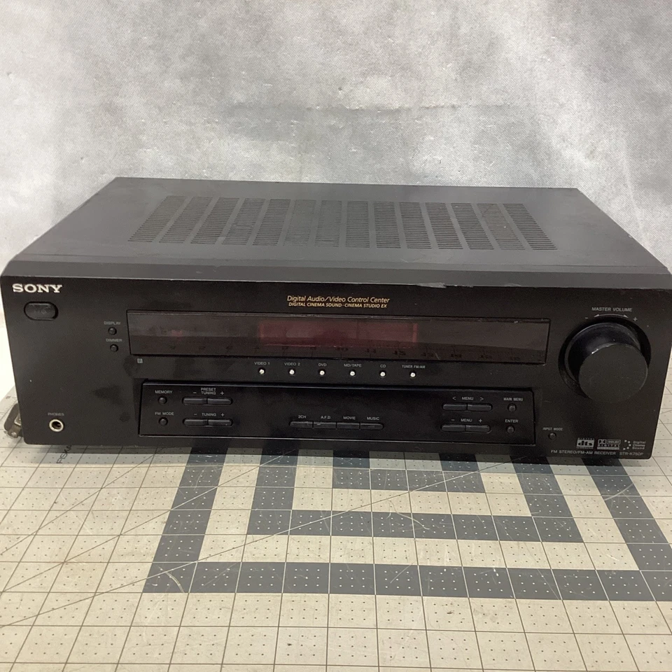 Sony STR-K750P - 5.1 Ch AV Home Theater Surround Sound Receiver Stereo System  - Image 1 of 4