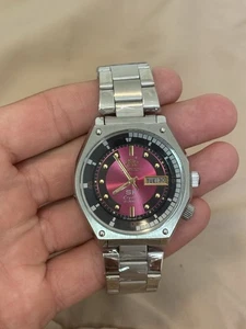 Orologio automatico Orient SK cristallo - 21 gioielli - stile vintage - Foto 1 di 4