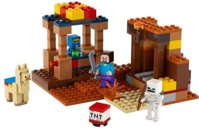 Lego 21167 Minecraft The Trading Post Incomplete - Image 1 of 4