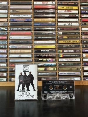 OG 1993 | Down with the King - Run DMC Cassette | Pete Rock Q-Tip Tom Morello - Image 1 of 4