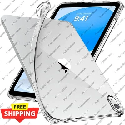 Clear Case For iPad (A16) 11th 10th 9th 8th 7th 6th 5th 4th 3rd 2nd Generation - Image 1 of 4