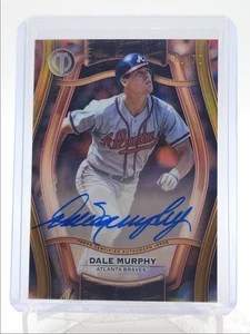 DALE MURPHY 2025 TOPPS TRIBUTE PILLARS OF THE GAME GOLD AUTO /75 Q2277 - Picture 1 of 2