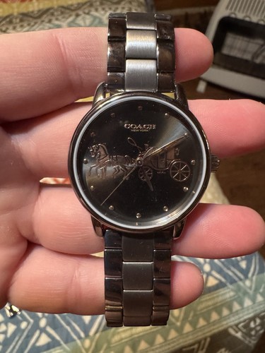 Orologio Donna Coach Grand Quadrante Argento Acciaio Inox 14502975