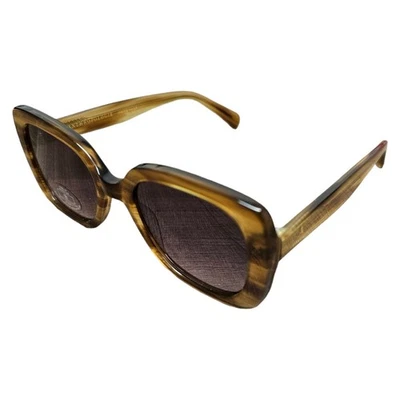 Женские дизайнерские солнцезащитные очки Anthropologie - кедр/кедр с мягким чехлом [DSA5] - Изображение 1 из 3