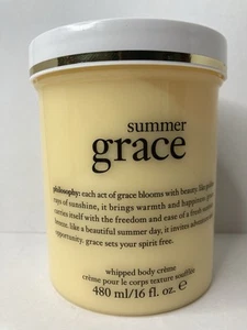 Philosophy Summer Grace Whipped Body Creme 16 fl. oz. 95% FULL - Picture 1 of 8