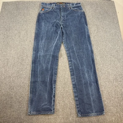 Wrangler Jeans Mens 33x32 (Fits 31x33) FR Original Fit Flame Resistant FR13MWZ - Image 1 of 4
