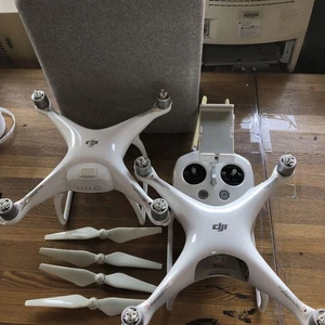Dji Drone Phantom 4 Two Unit Set 4K Camera Gps Obstacle Avoidance Aerial - Picture 1 of 19