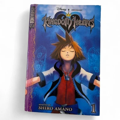 Kingdom Hearts Vol. 1 by Shiro Amano Tokyopop Manga Disney Square Enix - Image 1 of 3