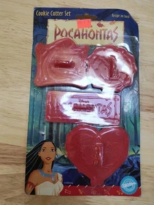 Wilton Disney's POCAHONTAS Cookie Cutter Set of Four Cookie Painting NIP +Recipe - Picture 1 of 2