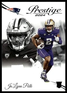 Ja'Lynn Polk 2024 Panini Prestige #354 RC New England Patriots - Picture 1 of 2