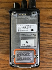 Radio UHF Kenwood Tk-3170 z pełną klawiaturą tylko nagie radio - Zdjęcie 1 z 2