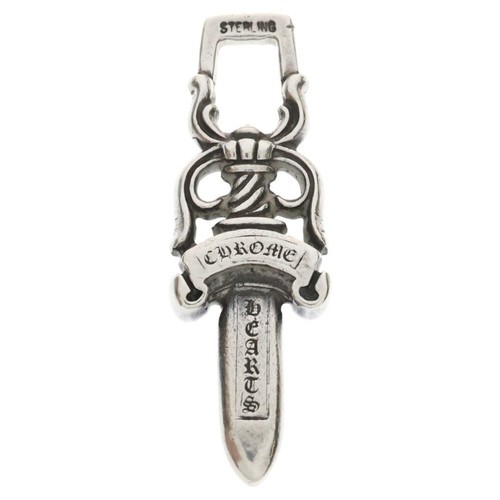 CHROME HEARTS CUORI CROMATI #10 PUGNALE #10ダー ciondolo superiore argento BCA194 usato61f7a16d3599