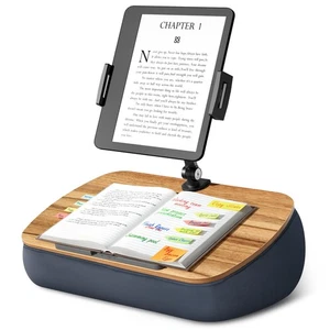 Cozy Kindle Pillow Stand for 4.7 in-13 in Tablets, 360° Holder - Picture 1 of 9