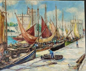 Tableau Le Port de La Rochelle animé - Photo 1/9