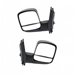 For GMC Savana 4500 2009-2015 Manual Door Mirror Driver & Passenger Pair Rear - Picture 1 of 10