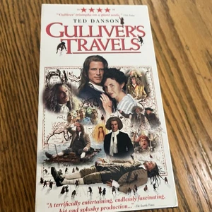 Gulliver's Travels (VHS, 1996, 2 Tape Set) -- Ted Danson -Pre-Owned-Great Cond - Picture 1 of 2