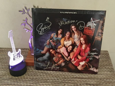 KATSEYE - SIS / SOFT IS STRONG - Purple Vinyl LP Signed  - Image 1 of 4