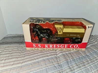 ERTL S.S. KRESGE CO 1:32 SCALE DIECAST  1897 HORSE AND WAGON - Image 1 of 2