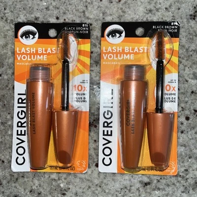 Covergirl Lash Blast Volume Waterproof Mascara #835 Black Brown 2 Pack - Image 1 of 2