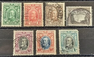 Southern Rhodesia KGV 1931-37  Part Set to 1/=  Used sg 15-23 - Picture 1 of 2